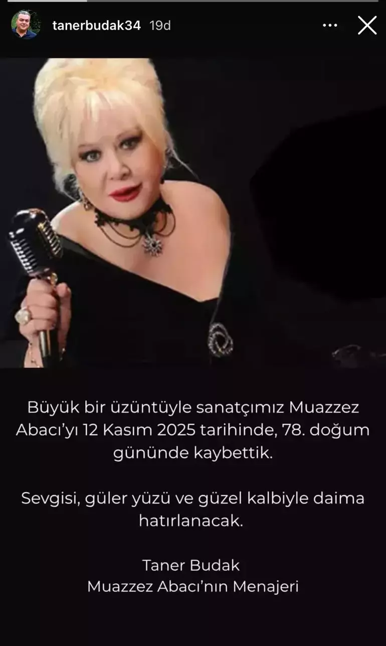 SON DAKİKA Muazzez Abacı 78inci doğum gününde hayatını kaybetti
