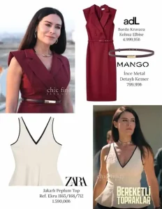 Bereketli Topraklar Dizisi Zehra Kiyafetleri Elbise ve Kombinleri 1