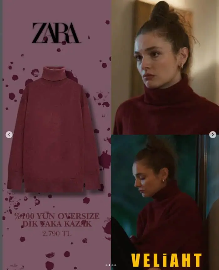 11 Aralık Veliaht dizisi 13.bölüm Reyhan kıyafetleri