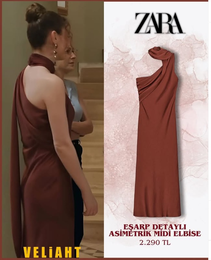 Veliaht Dizisi Reyhan Kıyafetleri kombinleri elbisesi