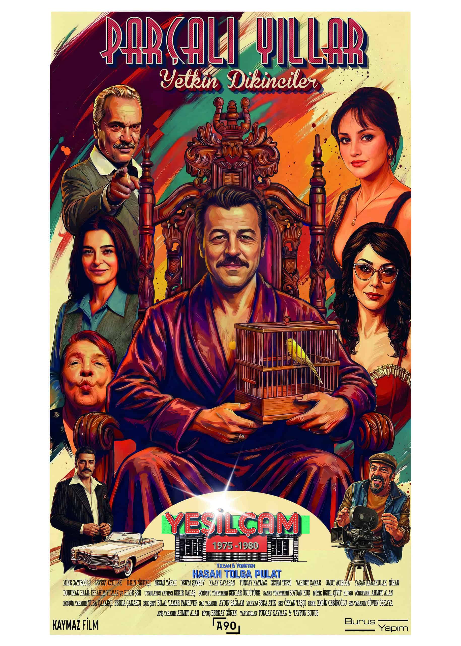 Parçalı Yıllar filmi vizyon için gün sayıyor! 1 Parcali Yillar afis scaled 1